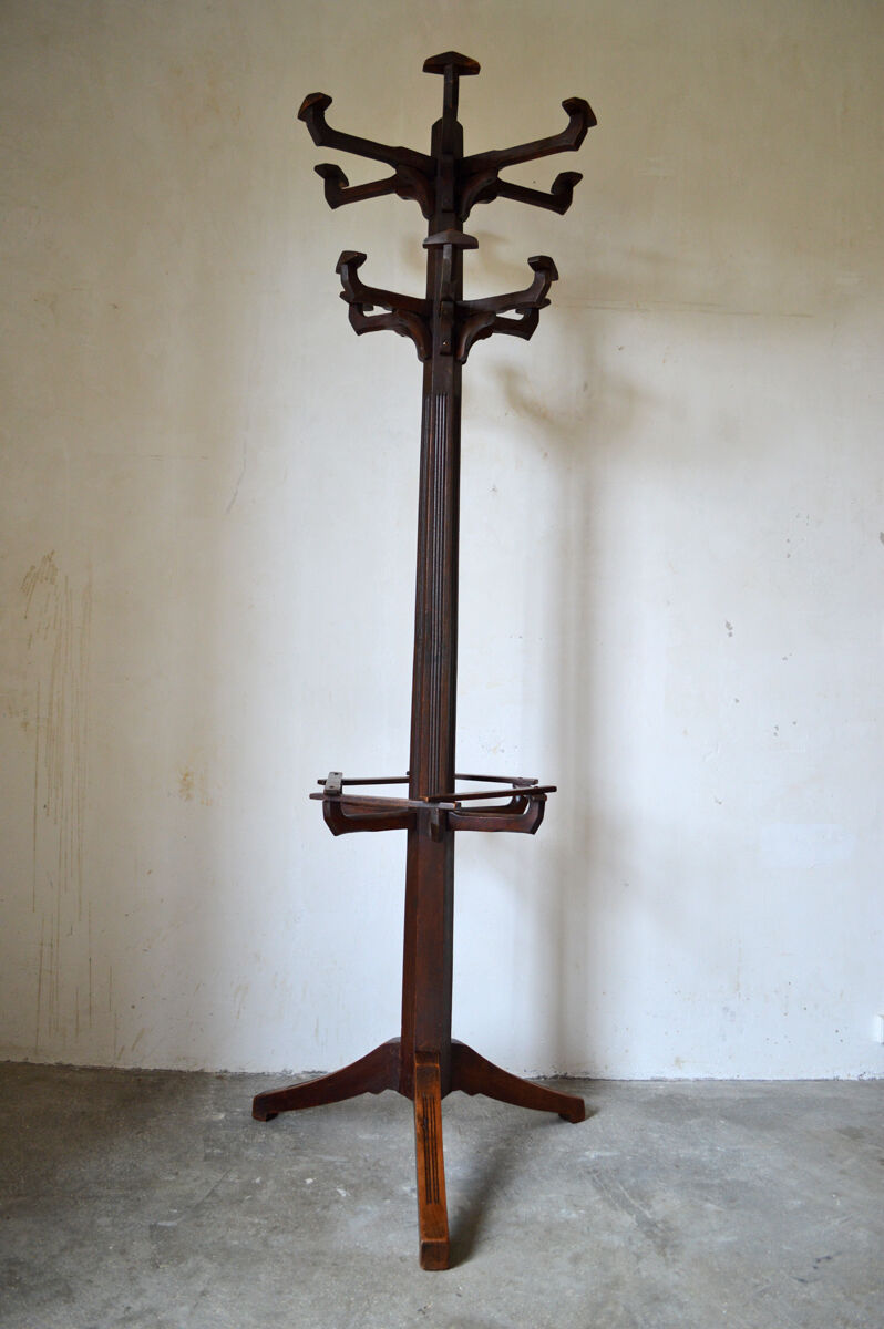 Art Nouveau coatrack 1910