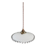 Old suspension in white opaline