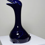 Fine white porcelain carafe from Limoges, model after Sandoz Haviland.