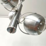 Eyeball suspension 3 lights 70s space age