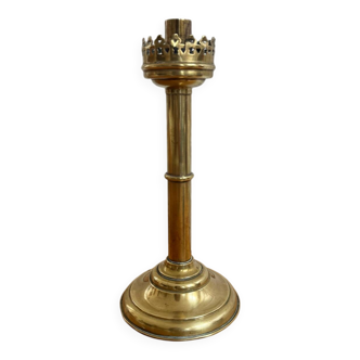 Brass candlestick 26 cm