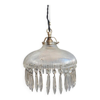 Holophane hanging lamp with Myrza tassels