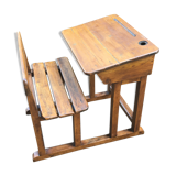 Oak school desk