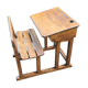 Oak school desk