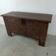 A large flemish 18th century oak chest