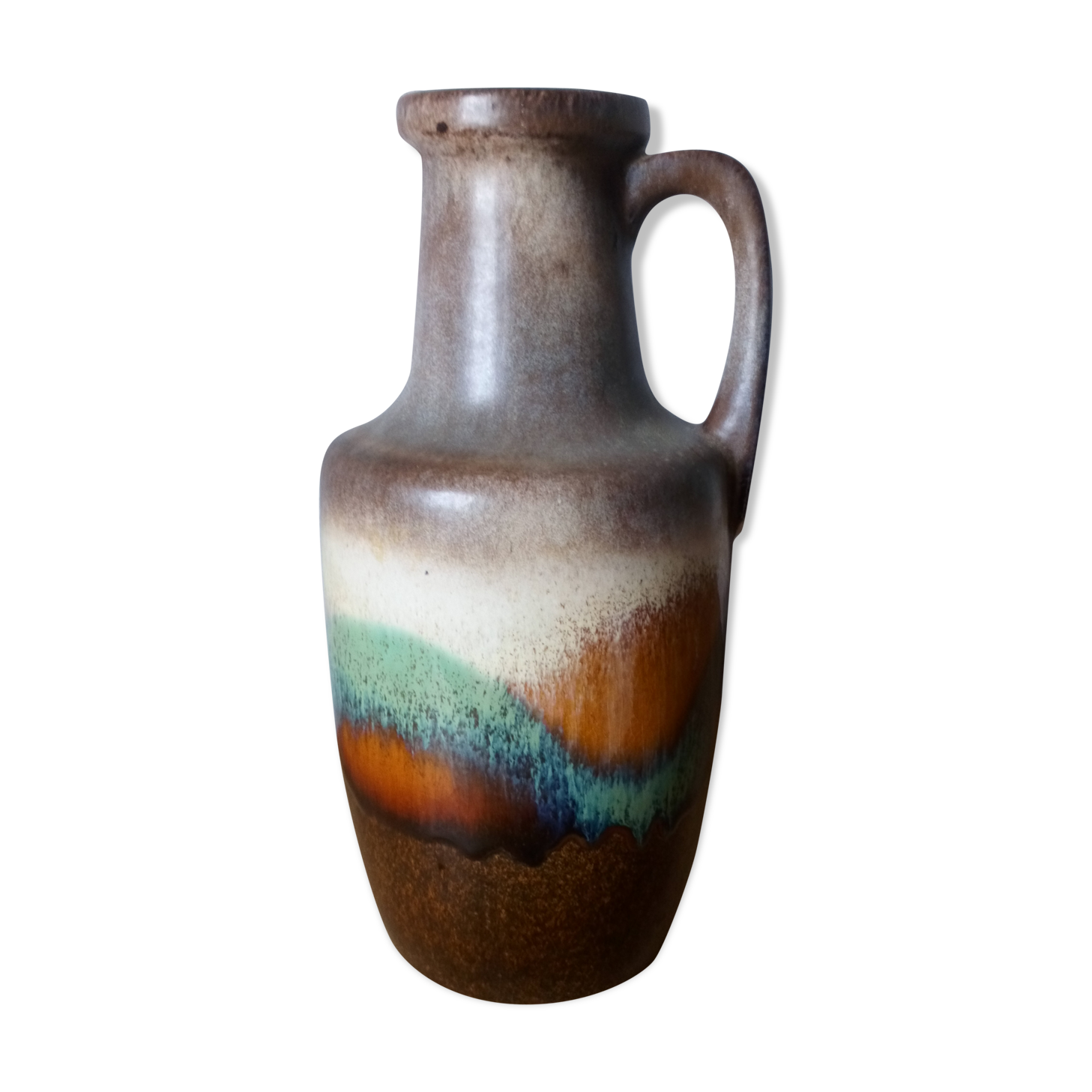 Vase ceramic West Germany 60 years