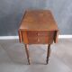 Old side table - folding edges