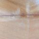 commode aux pieds compas, effet miroir, vintage