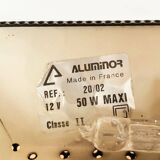 Postmodern table lamp W.O. by Sacha Ketoff for Aluminor, France, 1980s