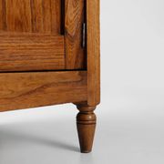 French Art Deco Night Stand with blue stone top, ca. 1920