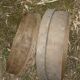 2 old wooden sieve