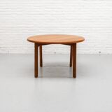Table basse danoise Niels Bach des années 1960