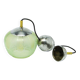 Mid-century glass pendant lamp, 1950s