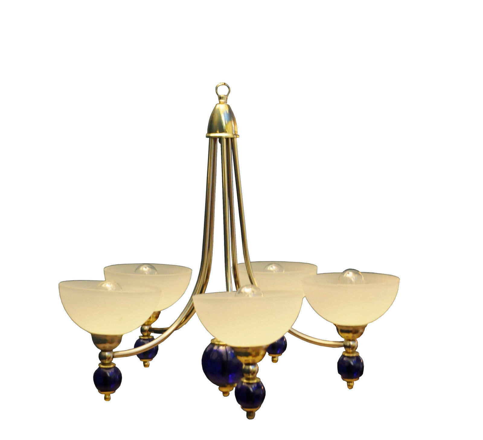 Italian chandelier signed