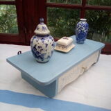 Old wooden shelf with drawer