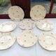 8 old digoin flat plates