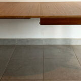 Table danoise teck scandinave par Oluf Theodor Larsen 1960 extensible