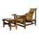 Jean Gillon "Jangada" Lounge Chair & Ottoman for Italma Wood Art, 1968
