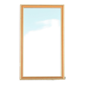 Miroir en résine 143x81 cm