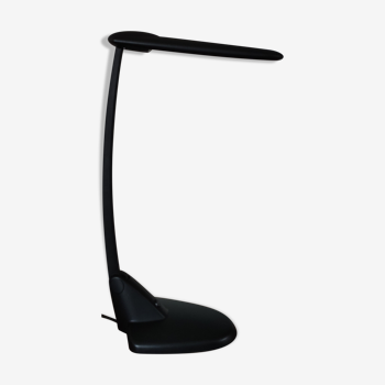 Black unilux workshop lamp with articulated arm