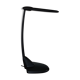 Black unilux workshop lamp with articulated arm