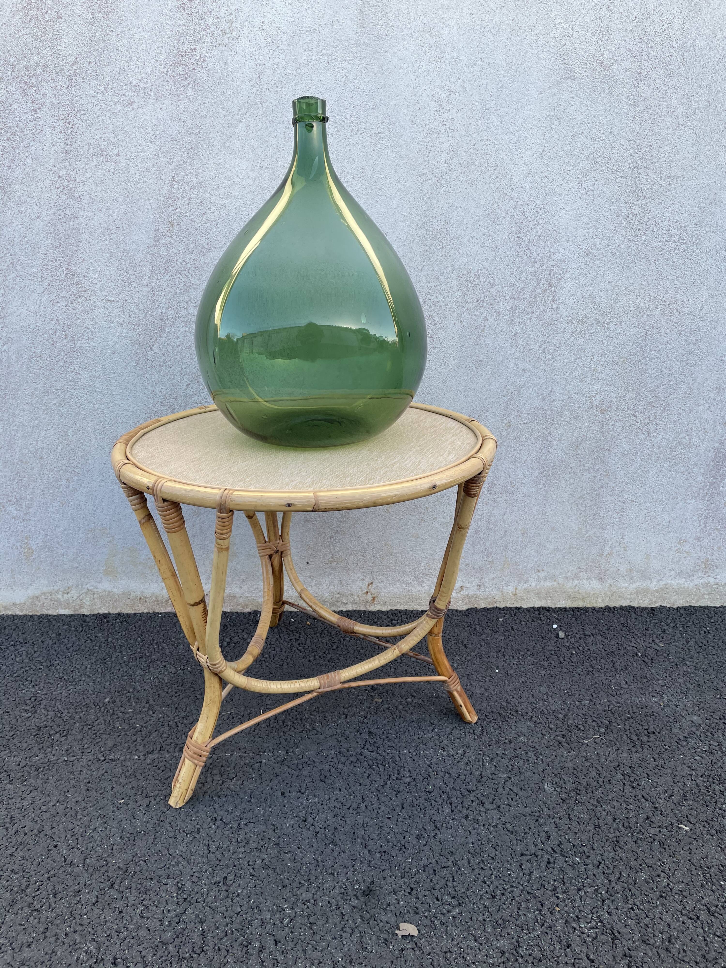 Demijohn blown green 25L
