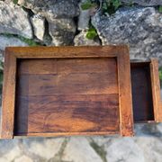 Small Louis XV period writing table in Walnut. 18th Century Period