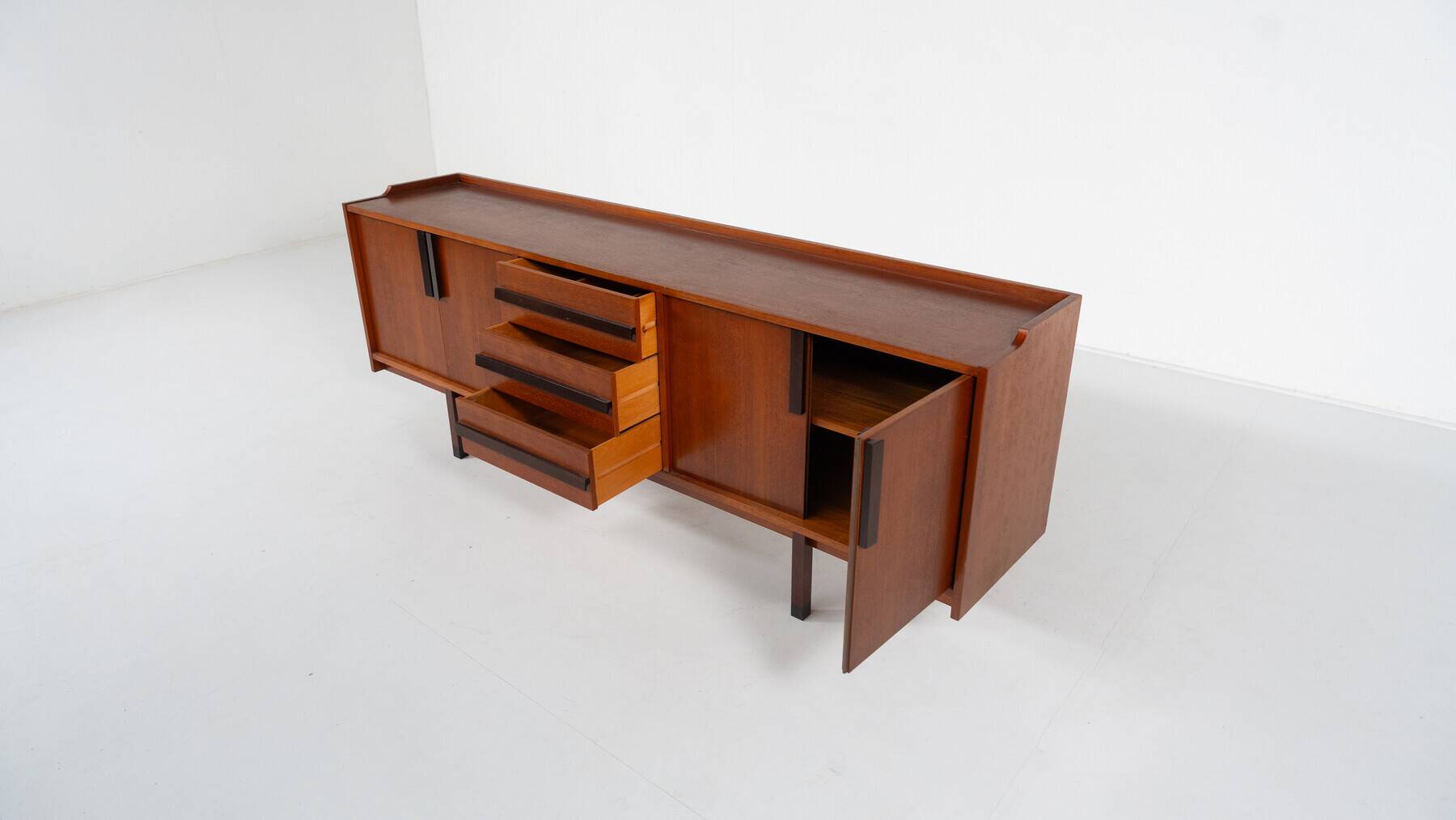 Mid-Century Modern Sideboard, Teak, Italy, 1960s