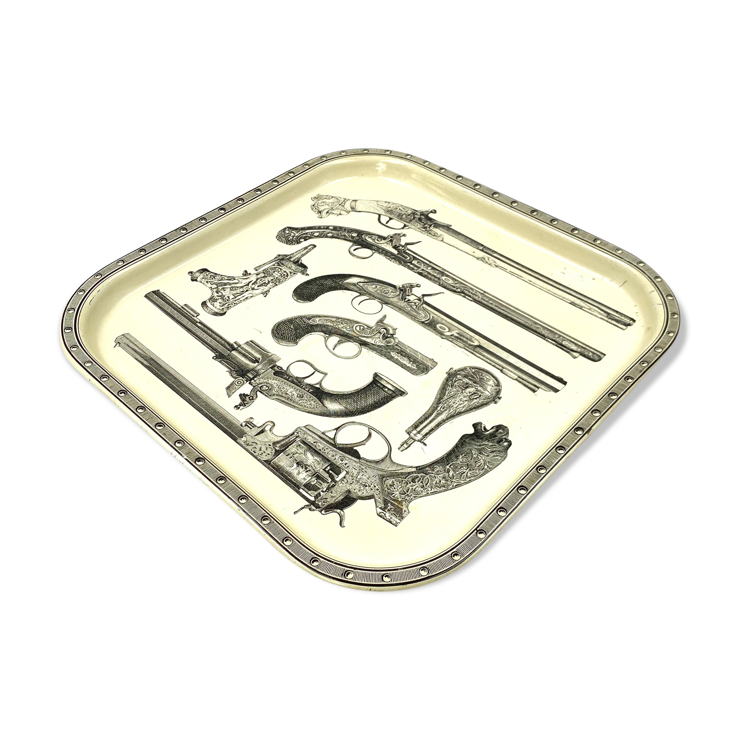Piero Fornasetti, 'Guns' Tray, Atelier Fornasetti, ca. 1960