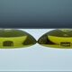 Glass candleholders by Anne Nilsson for Kosta, 2000s, set of 2