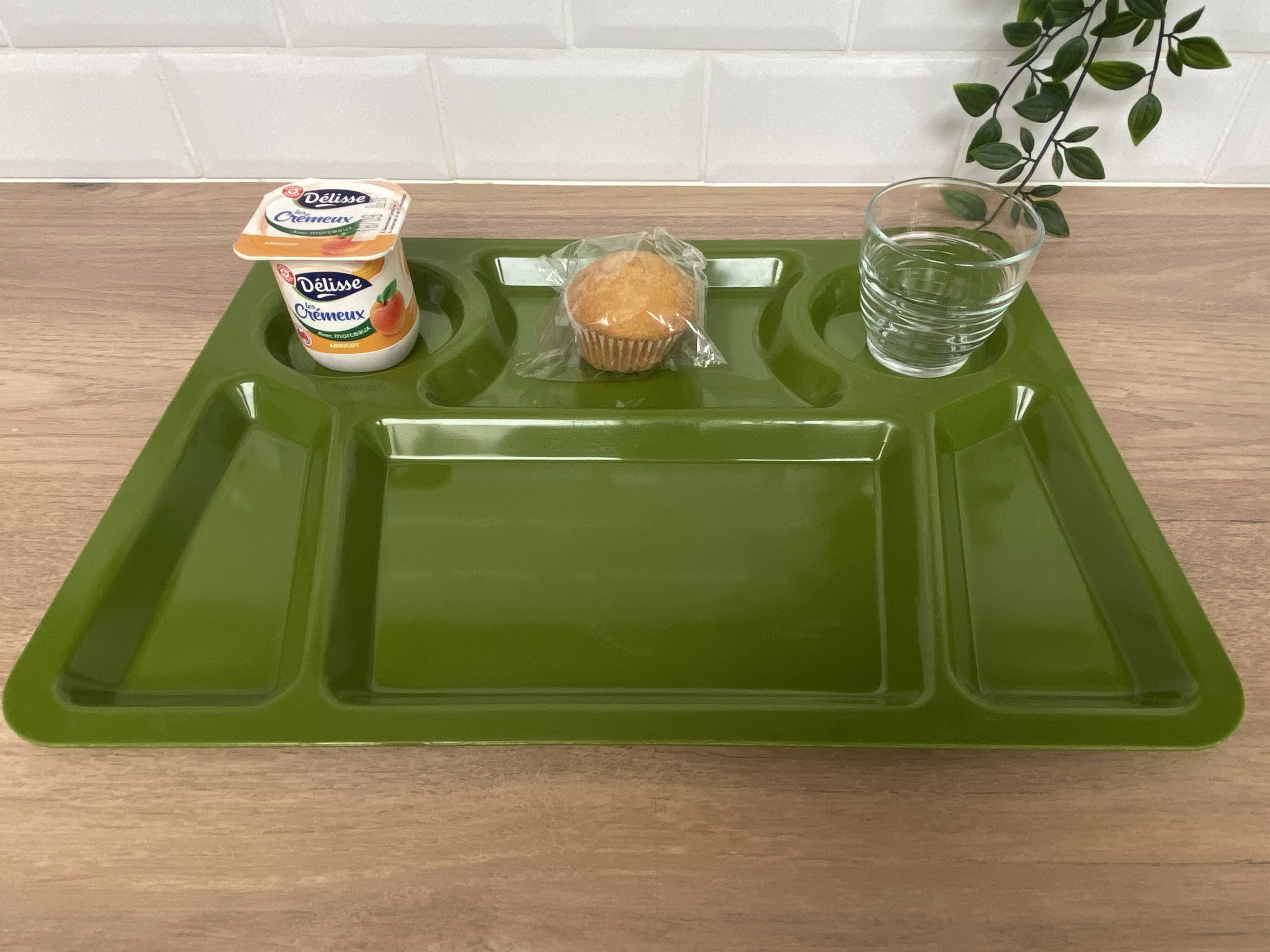 TV tray with compartments