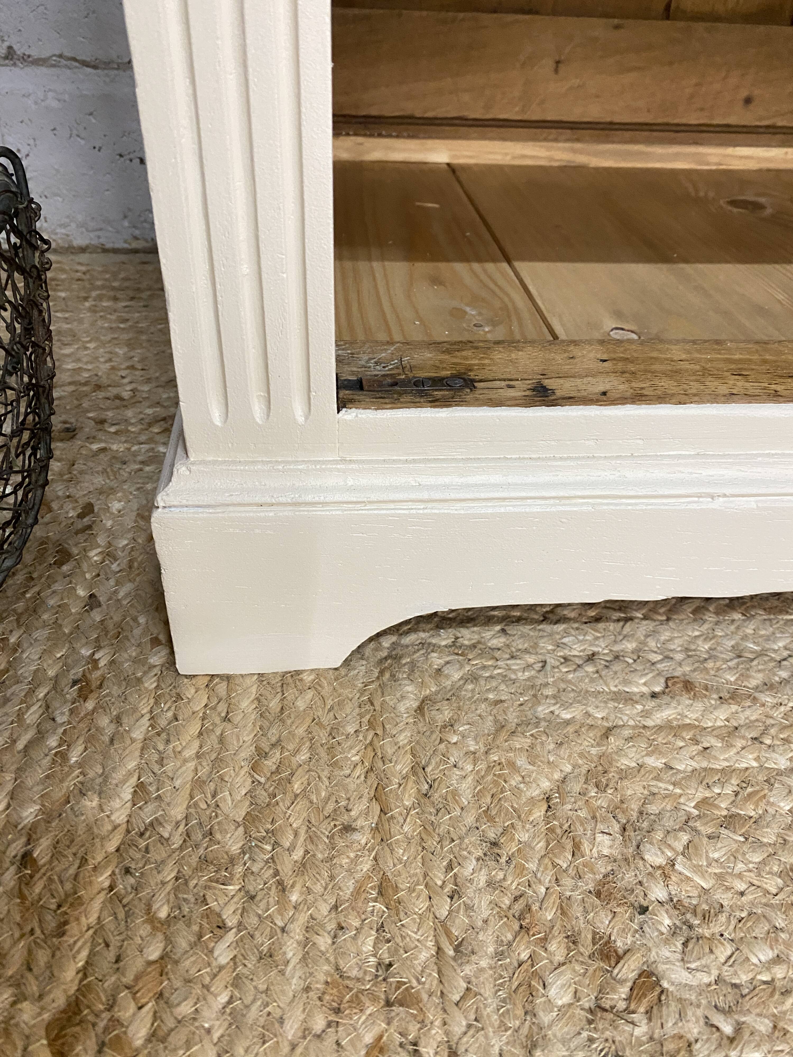 Renovated buffet oak top