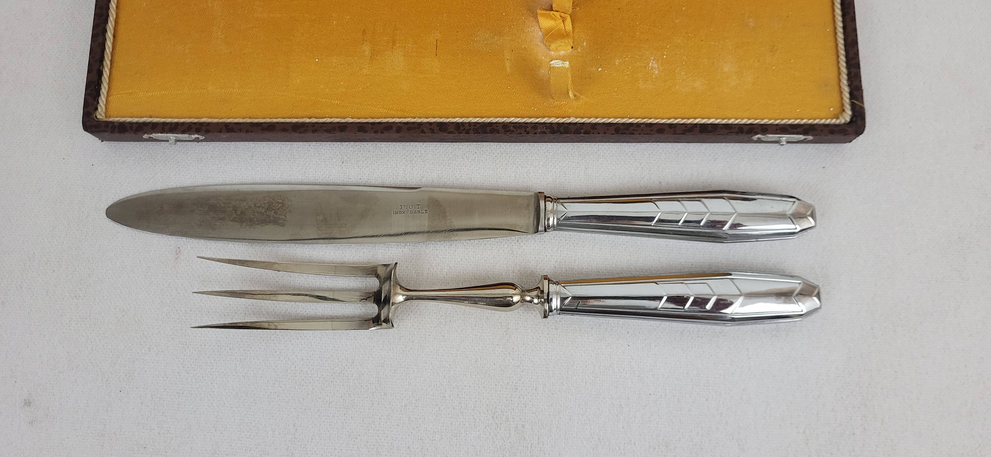 Stainless steel serving cutlery