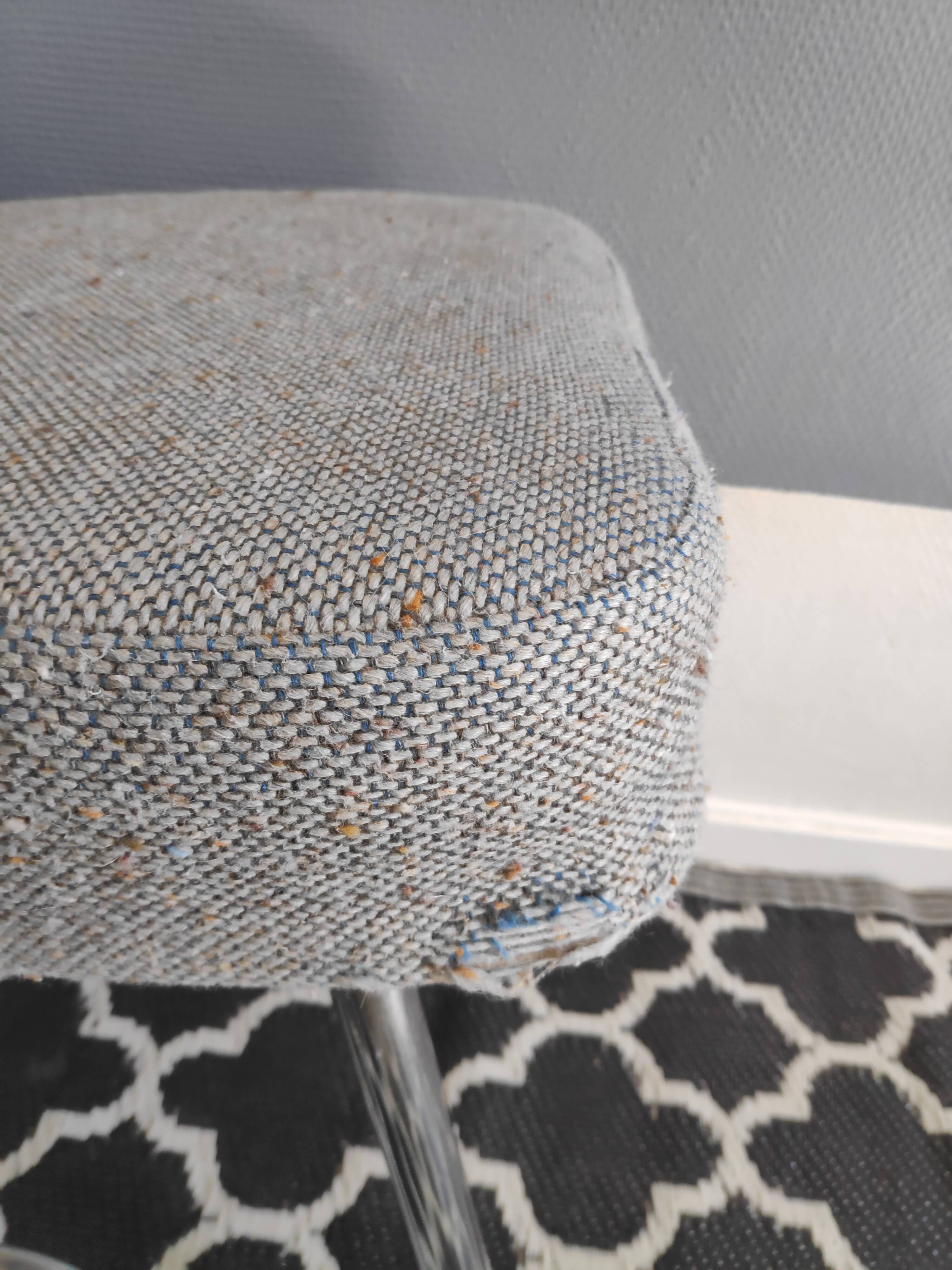 Chaise de bureau "traineau" années 50