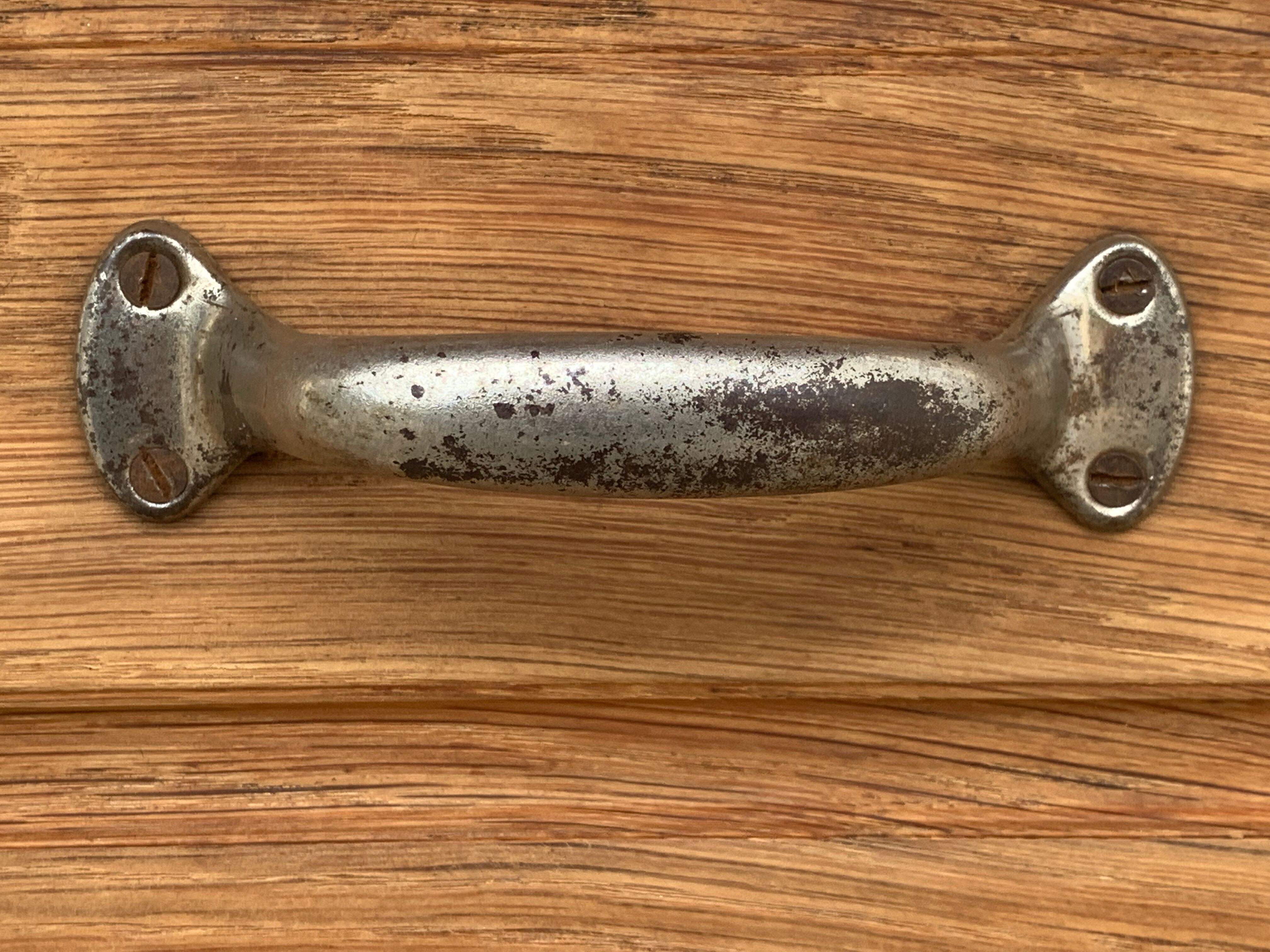Buffet parisien vitré 1920 bois brut massif