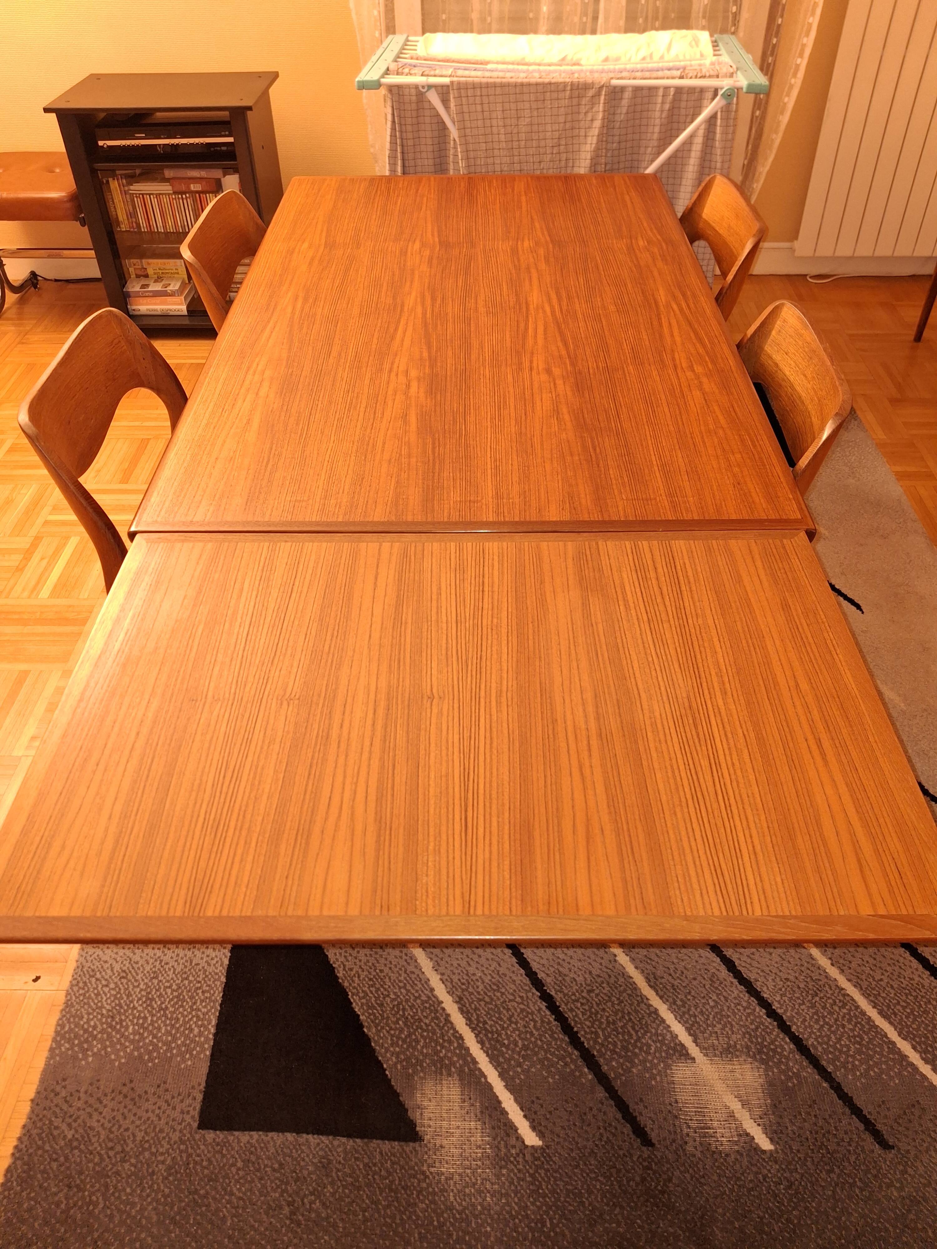 Vintage Scandinavian teak table