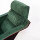 Vintage armchair in Alcantara. Åke Fribyter for Nelo Möbel. Sweden. 1990s.