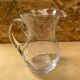 Antique Clear Blown Glass Pitcher Kitchen Service Vintage