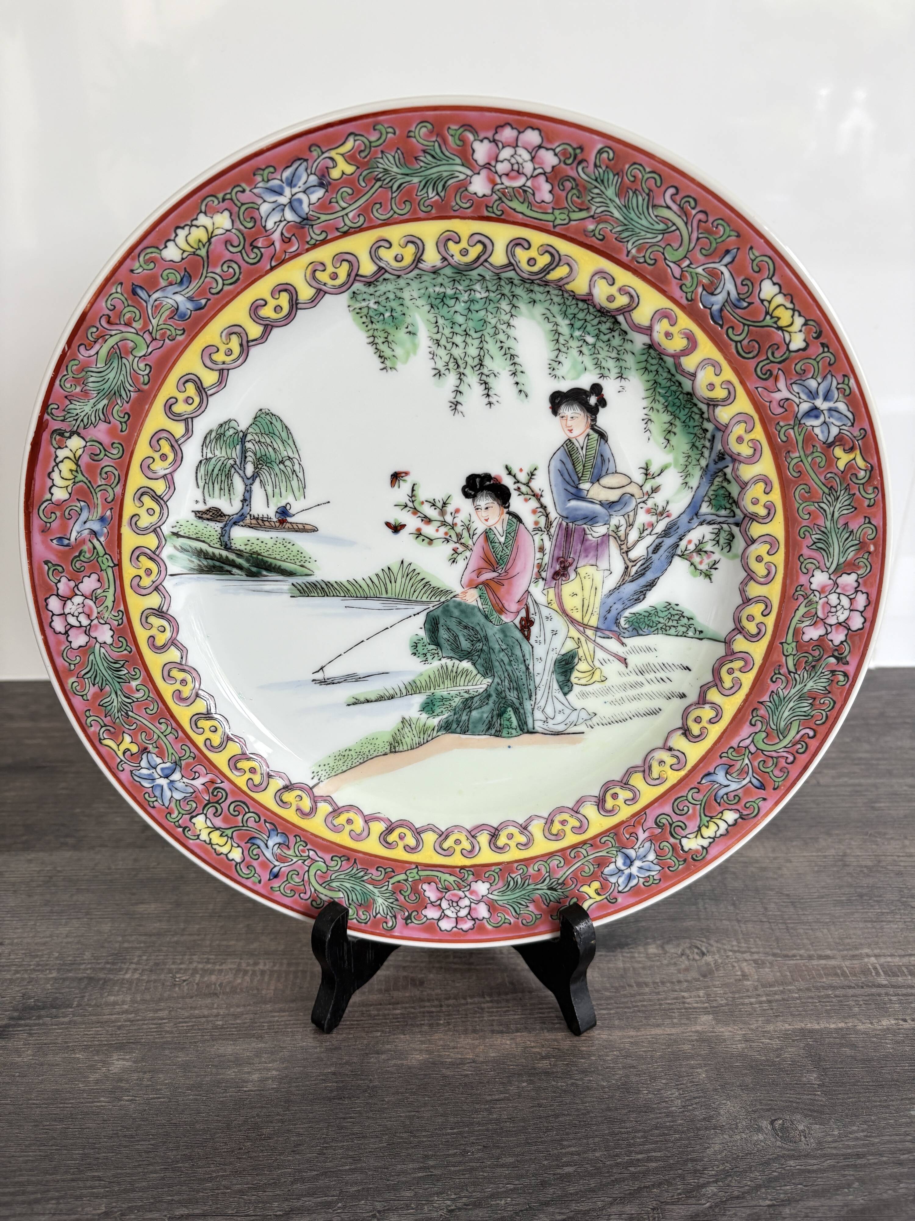 Chinese porcelain plate