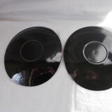 Set vintage saucer cups