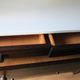 Mid century Italian mahogany and marble chest of drawers, 1960s