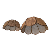 Pair of 1970s rope suspensions