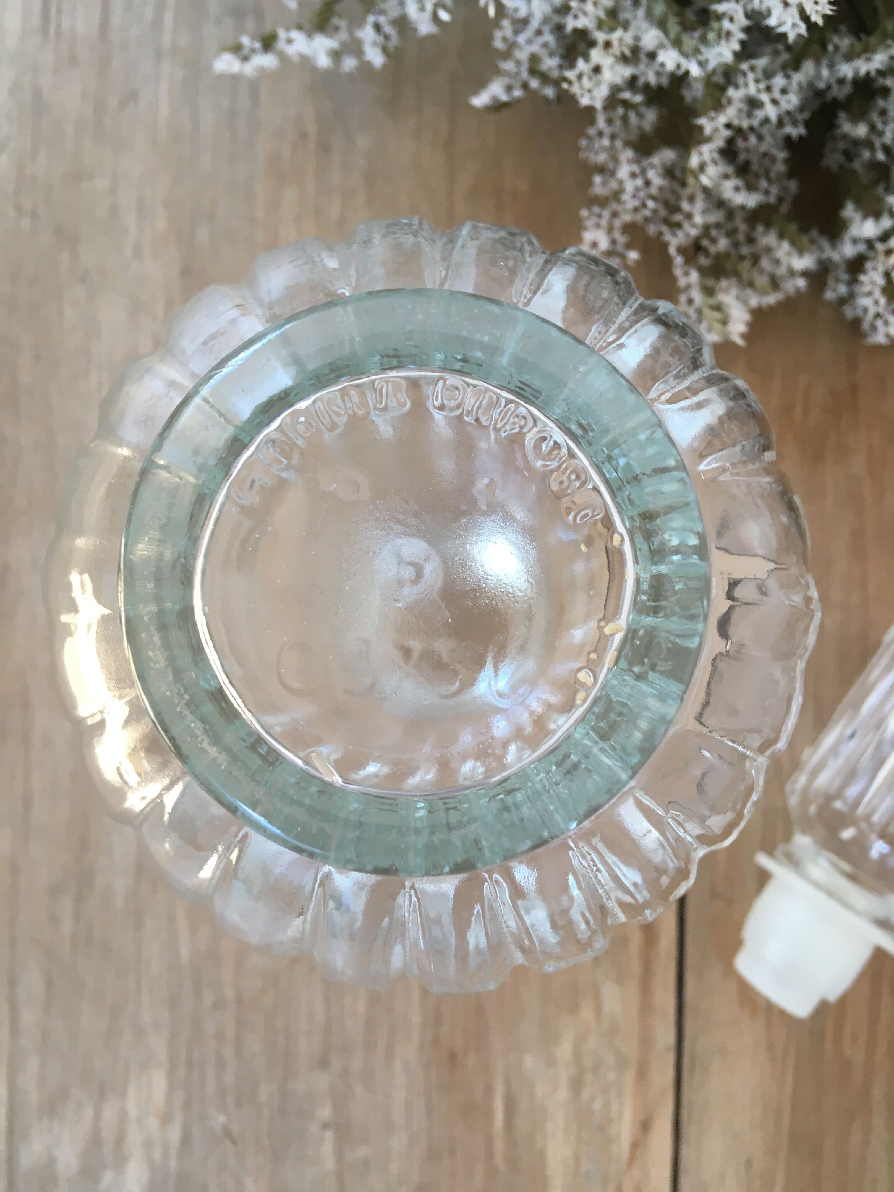 Vintage glass bottle