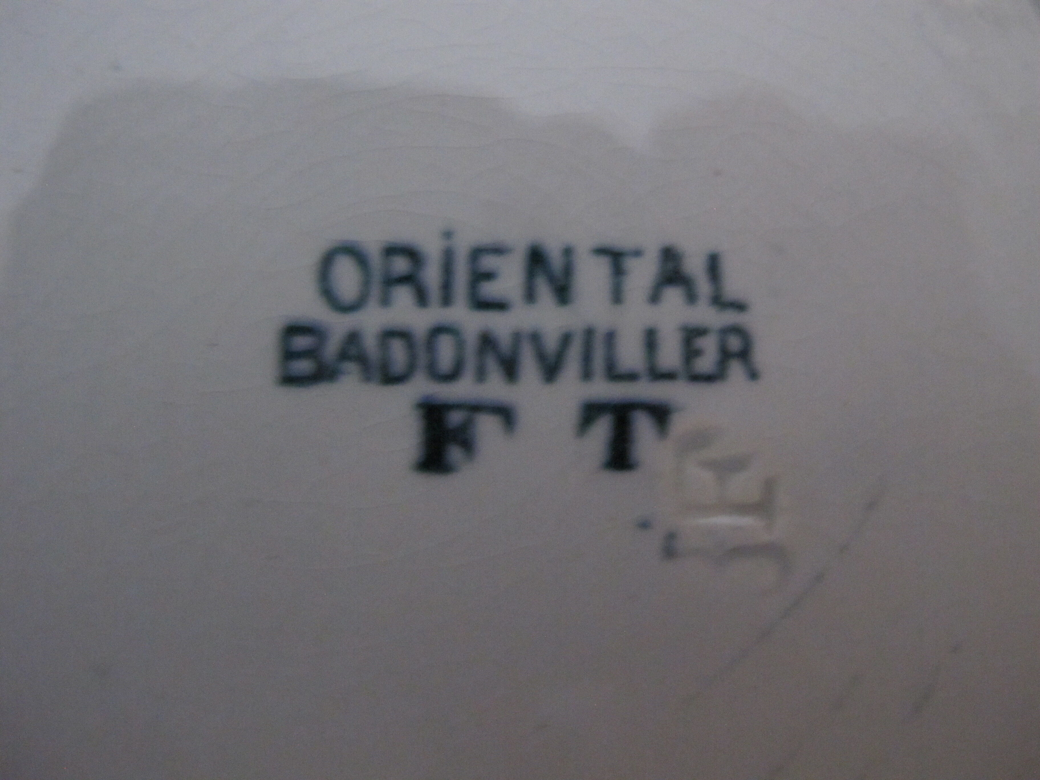 5 hollow plates in iron earth of Badonviller