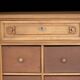 Magnificent notary's cabinet in walnut (late 19th century).