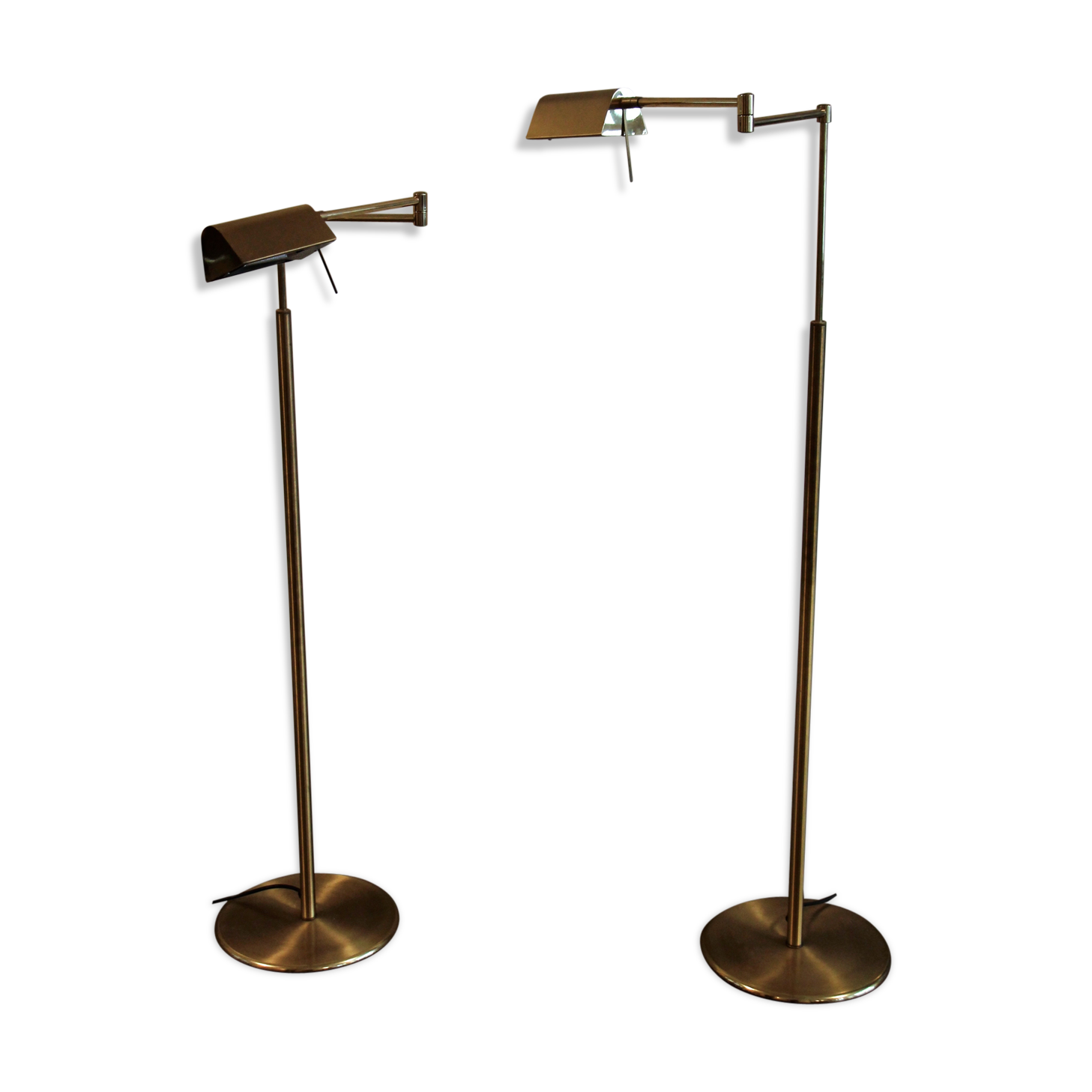 Brass floor lamps