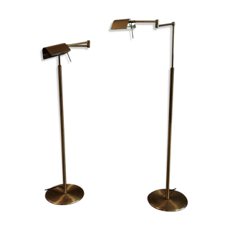 Brass floor lamps