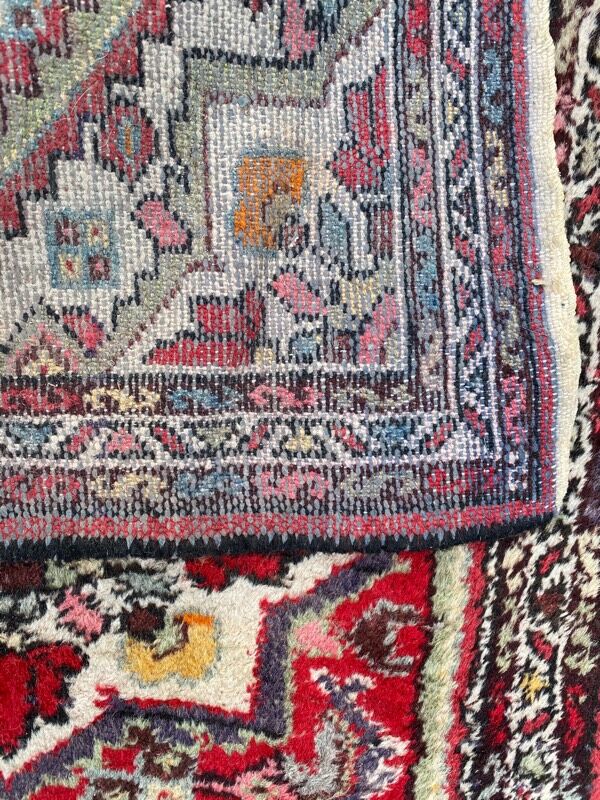 Old Persian carpet of Hamadan 75x119 cm