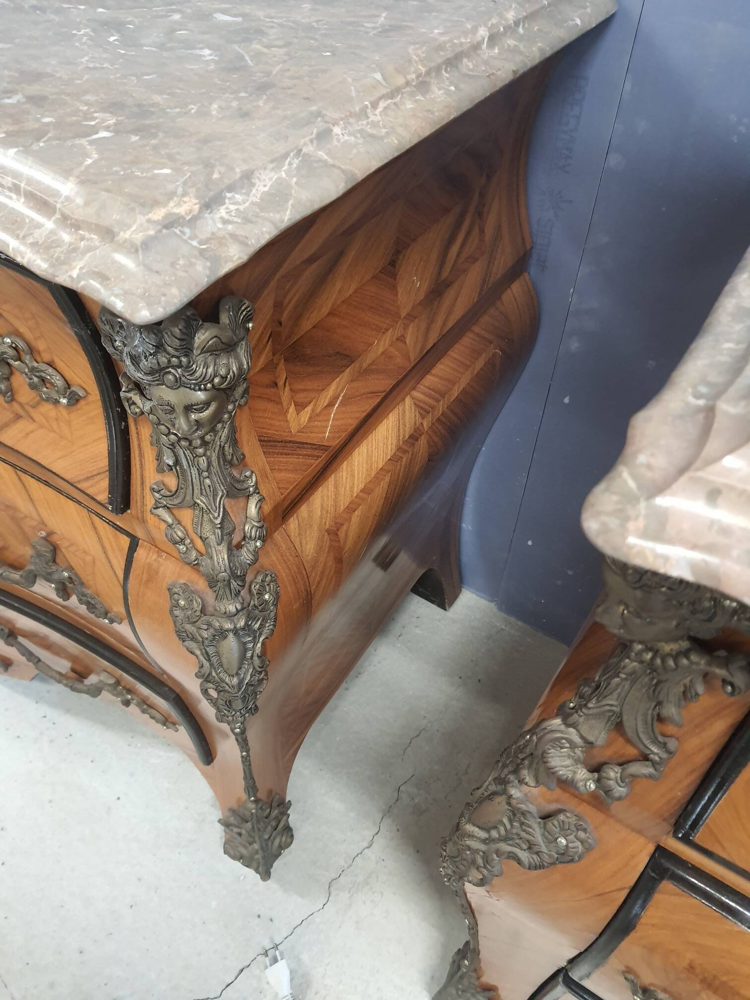 Louis XV style chest of drawers