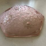 Vase suspension signed Degué